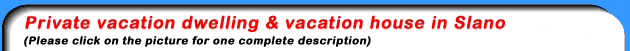 Private vacation dweliing and vacation house in Slano Croatia